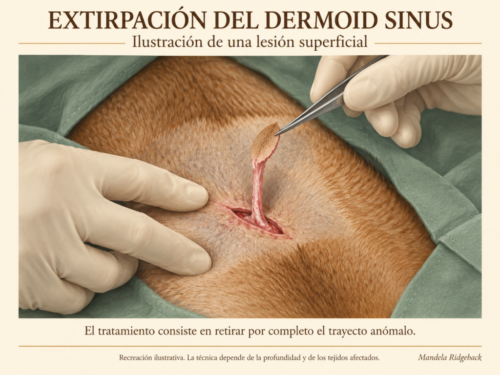 dermoid sinus rhodesian ridgeback