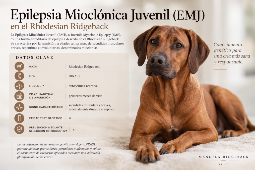 epilepsia rhodesian ridgeback