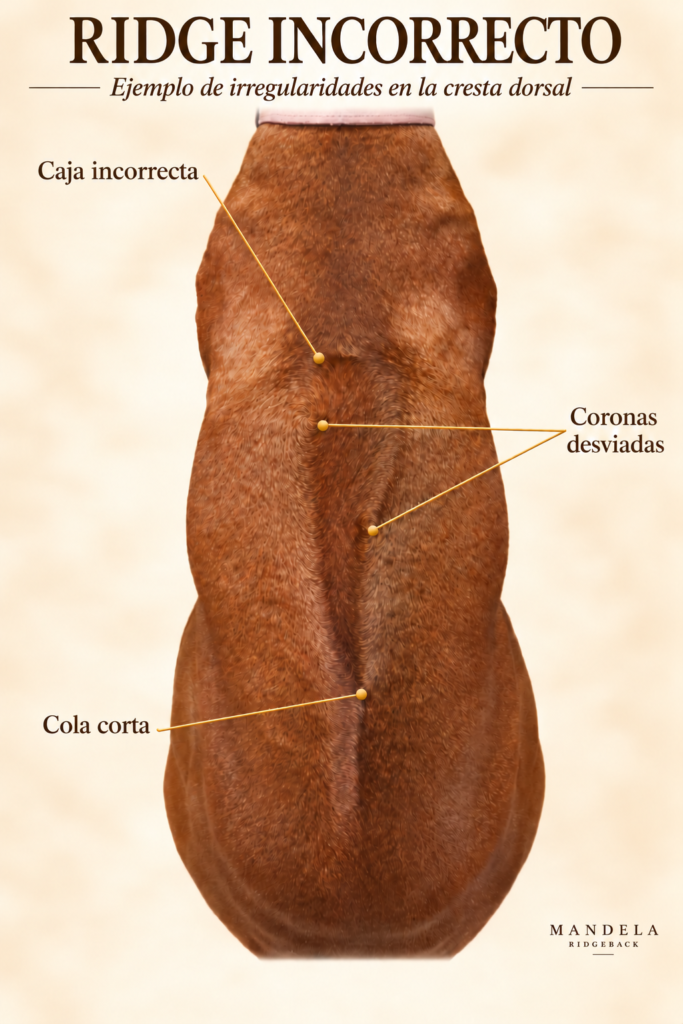 ridge cresta rhodesian ridgeback